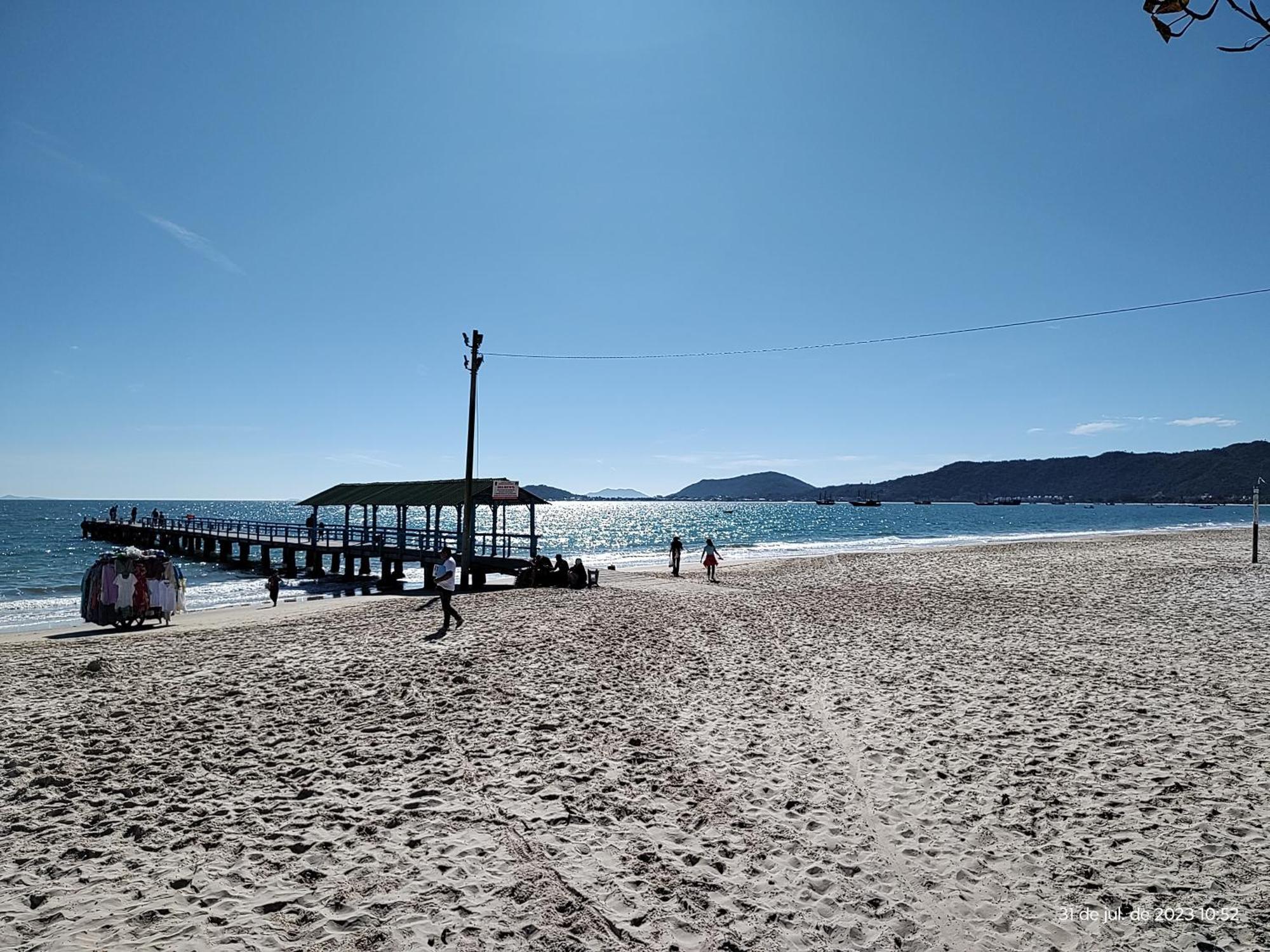 Apto 20 Metros Do Mar. Florianópolis Exterior foto